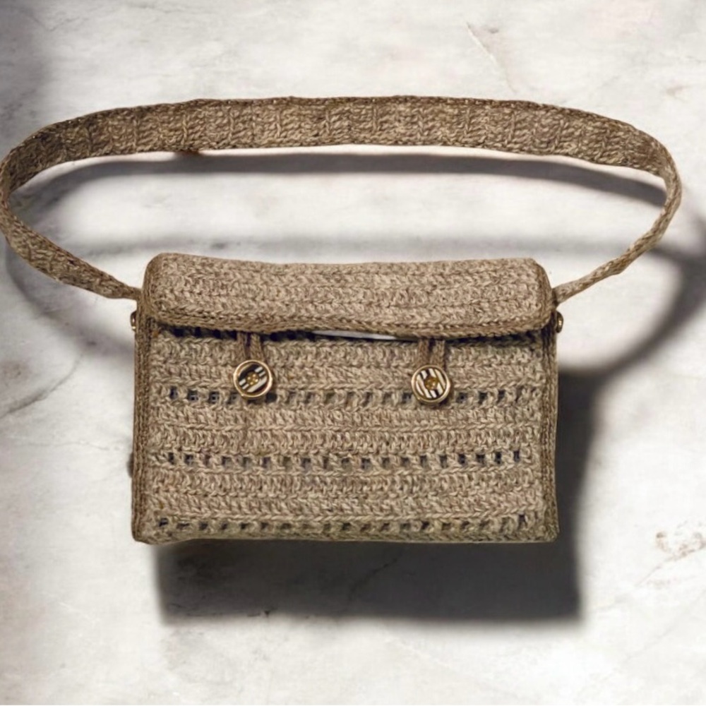 Handcrafted Crochet Shoulder Bag / Crossbody.